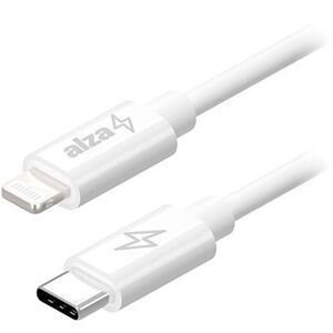 AlzaPower Core USB-C to Lightning MFi 3 m biely