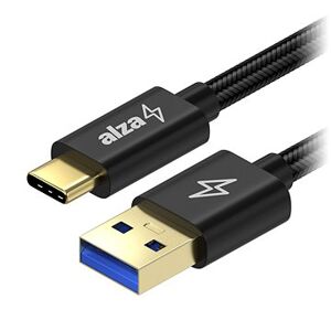 AlzaPower AluCore USB-C 3.2 Gen1, 1 m Black