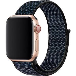 Eternico Airy na Apple Watch 38 mm/40 mm/41 mm Purple And green And black edge