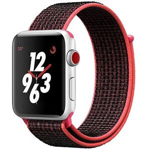 Eternico Airy na Apple Watch 42 mm/44 mm/45 mm Rustic Red and Red edge