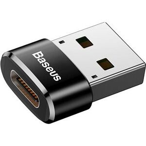 Baseus adaptér USB samec na USB-C samica 5A, čierna