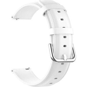 BStrap Leather Lux Universal Quick Release 20mm, white
