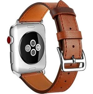 BStrap Leather Rome pro Apple Watch 38mm / 40mm / 41mm, Brown