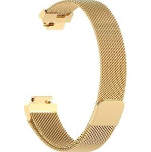 BStrap Milanese pro Fitbit Inspire gold, velikost S