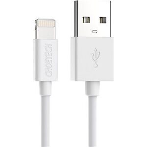 ChoeTech MFI certIfied USB-A to lightening 1.2 m cable white