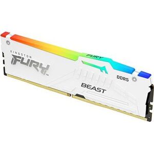 Kingston FURY 16GB DDR5 5200MHz CL40 Beast White RGB XMP