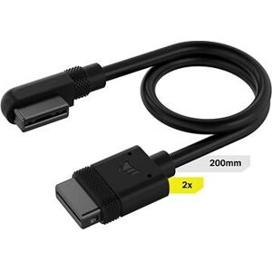 CORSAIR iCUE LINK Slim 90° Cable 200 mm