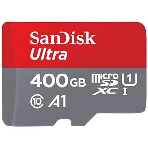 SanDisk microSDXC Ultra 400 GB + SD adaptér