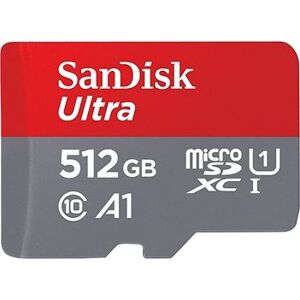 SanDisk microSDXC Ultra 512 GB + SD adaptér