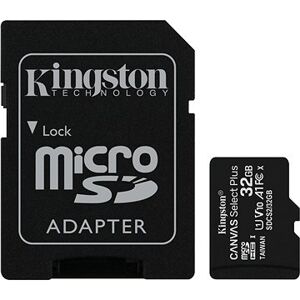 Kingston Canvas Select Plus micro SDHC 32GB Class 10 UHS-I + SD adaptér