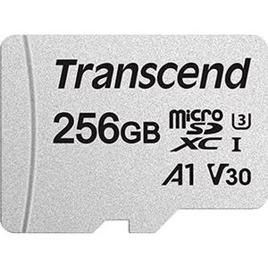 Transcend microSDXC 300S 256 GB + SD adaptér