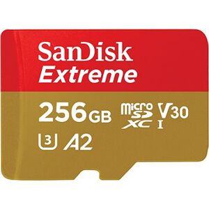 SanDisk microSDXC 256GB Extreme Mobile Gaming + Rescue PRO Deluxe