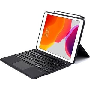Epico klávesnica s puzdrom na iPad 10,2"– čierna QWERTY