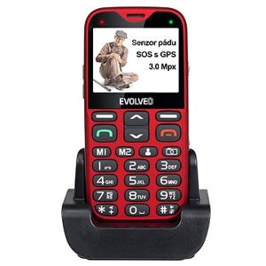 EVOLVEO EasyPhone XG, červený