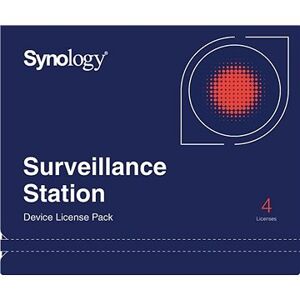 Synology NAS 4 licencia pre ďalšie IP kamery do Surveillance Station