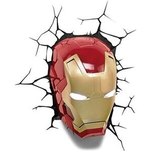 Iron Man – Head – lampa dekoratívna na stenu