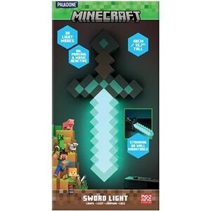 Minecraft - Diamond Sword - dekoratívna lampa