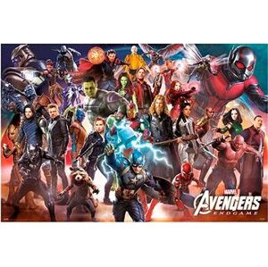 Avengers – Endgame Line Up – plagát