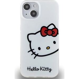 Hello Kitty IML Head Logo Zadný Kryt na iPhone 13 White