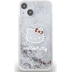 Hello Kitty Liquid Glitter Electroplating Head Logo Zadný Kryt na iPhone 12/12 Pro Transparent