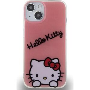 Hello Kitty IML Daydreaming Logo Zadný Kryt na iPhone 13 Pink