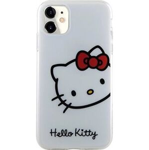 Hello Kitty IML Head Logo Zadný Kryt na iPhone 11 White