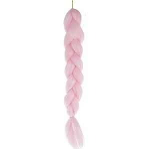 Soulima - Vlasy, kanelové syntetické vrkoče ombre ružové