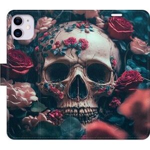 iSaprio flip puzdro Skull in Roses 02 na iPhone 11