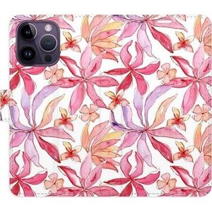 iSaprio flip puzdro Flower Pattern 10 pre iPhone 14 Pro Max