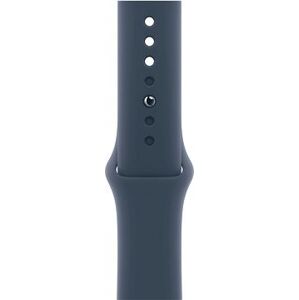 Apple Watch 45 mm búrkovo modrý športový remienok – S/M