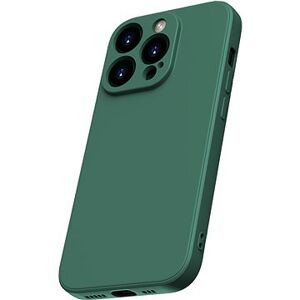 Lenuo TPU obal na iPhone 15 Pro Max zelený