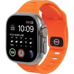 Mobile Origin Strap Hot Orange Apple Watch 49 mm/45 mm/44 mm/42 mm