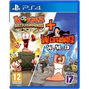 Worms Battlegrounds + Worms WMD Double Pack – PS4