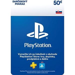 PlayStation Store – Kredit 50 EUR – SK Digital