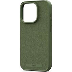 Njord Suede MagSafe Case for iPhone 15 Pro Olive