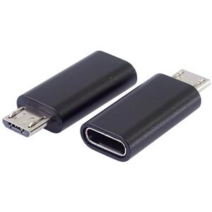 PremiumCord Adaptér USB-C konektor female – USB 2.0 Micro-B/male