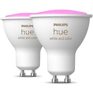Philips Hue White and Color ambiance 5,7 W GU10 sada 2 ks