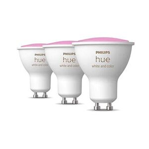 Philips Hue White and Color Ambiance 4,3 W 350 GU10 3 ks