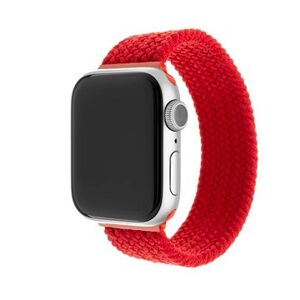 FIXED Elastic Nylon Strap pre Apple Watch 42/44/45/Ultra 49mm veľkosť XS červený