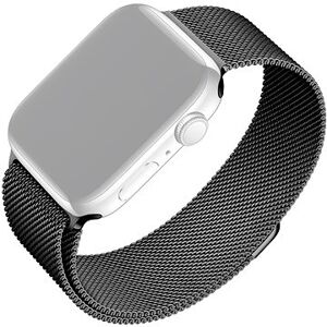 FIXED Mesh Strap pre Apple Watch 38/40/41mm čierny