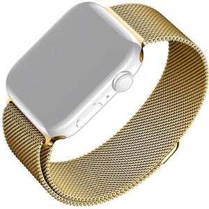 FIXED Mesh Strap pre Apple Watch 38/40/41mm zlatý
