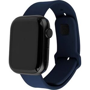 FIXED Silicone Sporty Strap pro Apple Watch 38/40/41mm modrý