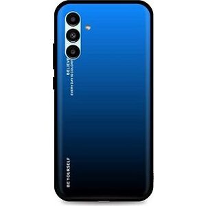 TopQ Kryt LUXURY Samsung A13 5G pevný dúhový modrý 87019