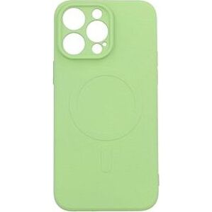 TopQ Kryt iPhone 14 Pro Max s MagSafe zelený 85091