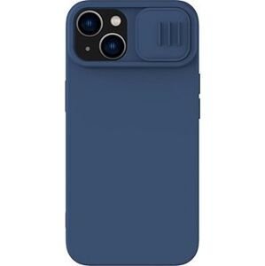 Nillkin CamShield Silky Silikónový Kryt na Apple iPhone 15 Plus Midnight Blue