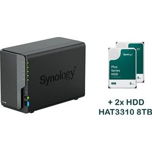 Synology DS224+ 2× HAT3310-8T (16 TB)