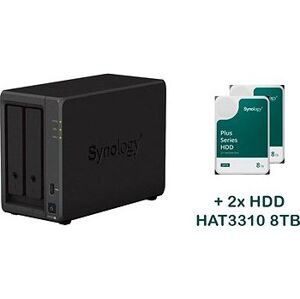 Synology DS723+ 2× HAT3310-8T (16 TB)