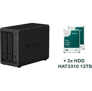 Synology DS723+ 2× HAT3310-12T (24 TB)