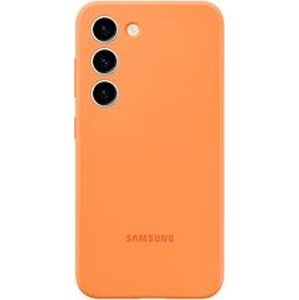 Samsung Galaxy S23 Silikónový zadný kryt Orange