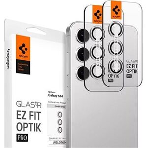 Spigen Glass tR EZ Fit Optik Pro 2 Pack Marble Gray Samsung Galaxy S24